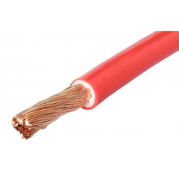 Electric wire 25 sqr mm - Red