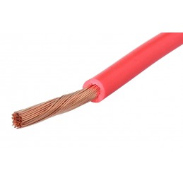 Electric wire 10 sqr mm - Red