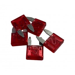 10 Amp Mini Fuse - 5 piece